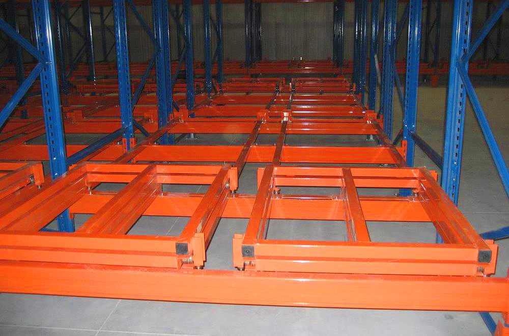 Sistema Pallet Rack push back