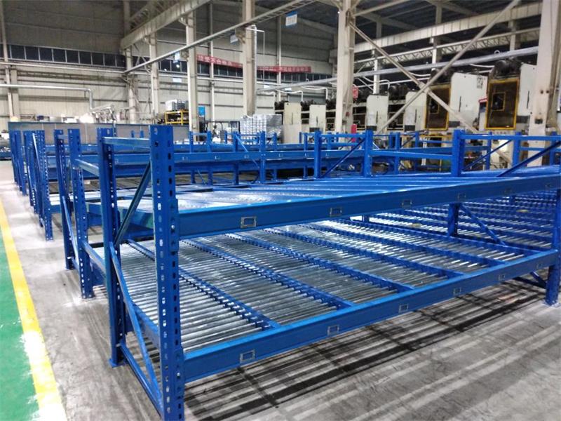 sistemi di stoccaggio pallet Flow rack