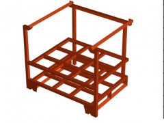 Pallet verticale in metallo per pallet medio