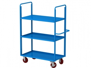 Carrello Tipo Scaffalatura Con Tre Strati